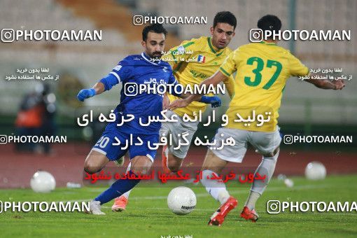 1541034, Tehran, , لیگ برتر فوتبال ایران، Persian Gulf Cup، Week 5، First Leg، Esteghlal 1 v 1 Sanat Naft Abadan on 2020/12/07 at Azadi Stadium