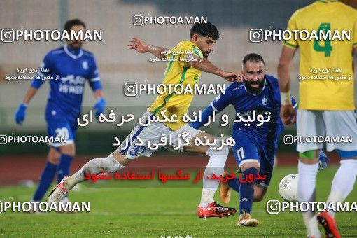 1540996, Tehran, , لیگ برتر فوتبال ایران، Persian Gulf Cup، Week 5، First Leg، Esteghlal 1 v 1 Sanat Naft Abadan on 2020/12/07 at Azadi Stadium