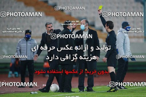 1541251, Tehran, , لیگ برتر فوتبال ایران، Persian Gulf Cup، Week 5، First Leg، Esteghlal 1 v 1 Sanat Naft Abadan on 2020/12/07 at Azadi Stadium