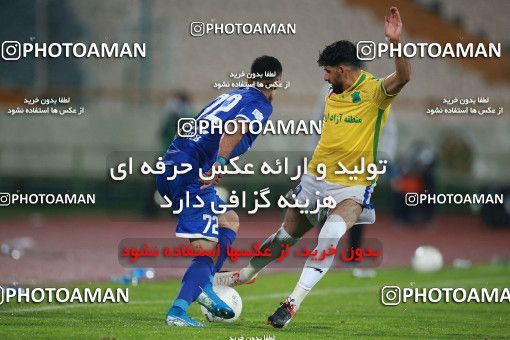 1541269, Tehran, , لیگ برتر فوتبال ایران، Persian Gulf Cup، Week 5، First Leg، Esteghlal 1 v 1 Sanat Naft Abadan on 2020/12/07 at Azadi Stadium