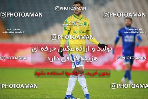 1541132, Tehran, , لیگ برتر فوتبال ایران، Persian Gulf Cup، Week 5، First Leg، Esteghlal 1 v 1 Sanat Naft Abadan on 2020/12/07 at Azadi Stadium