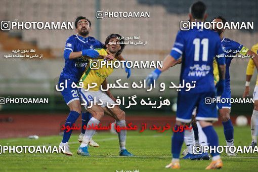 1541177, Tehran, , لیگ برتر فوتبال ایران، Persian Gulf Cup، Week 5، First Leg، Esteghlal 1 v 1 Sanat Naft Abadan on 2020/12/07 at Azadi Stadium
