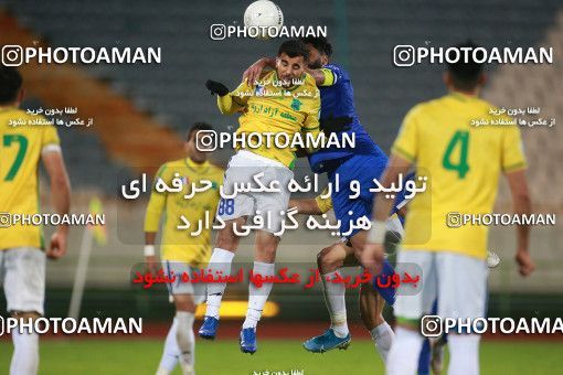 1541136, Tehran, , لیگ برتر فوتبال ایران، Persian Gulf Cup، Week 5، First Leg، Esteghlal 1 v 1 Sanat Naft Abadan on 2020/12/07 at Azadi Stadium