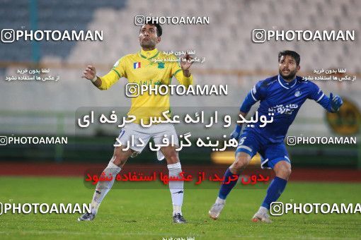 1541218, Tehran, , لیگ برتر فوتبال ایران، Persian Gulf Cup، Week 5، First Leg، Esteghlal 1 v 1 Sanat Naft Abadan on 2020/12/07 at Azadi Stadium