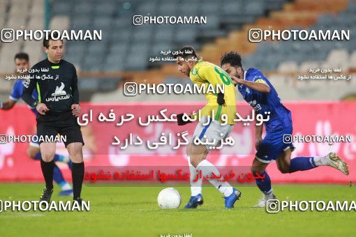 1541142, Tehran, , لیگ برتر فوتبال ایران، Persian Gulf Cup، Week 5، First Leg، Esteghlal 1 v 1 Sanat Naft Abadan on 2020/12/07 at Azadi Stadium