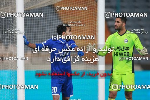 1541168, Tehran, , لیگ برتر فوتبال ایران، Persian Gulf Cup، Week 5، First Leg، Esteghlal 1 v 1 Sanat Naft Abadan on 2020/12/07 at Azadi Stadium