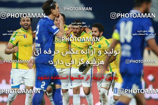 1541270, Tehran, , لیگ برتر فوتبال ایران، Persian Gulf Cup، Week 5، First Leg، Esteghlal 1 v 1 Sanat Naft Abadan on 2020/12/07 at Azadi Stadium