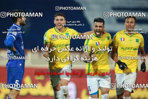 1541235, Tehran, , لیگ برتر فوتبال ایران، Persian Gulf Cup، Week 5، First Leg، Esteghlal 1 v 1 Sanat Naft Abadan on 2020/12/07 at Azadi Stadium