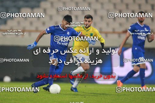 1541201, Tehran, , لیگ برتر فوتبال ایران، Persian Gulf Cup، Week 5، First Leg، Esteghlal 1 v 1 Sanat Naft Abadan on 2020/12/07 at Azadi Stadium