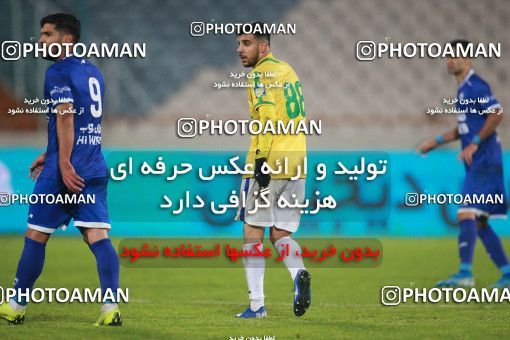 1541241, Tehran, , لیگ برتر فوتبال ایران، Persian Gulf Cup، Week 5، First Leg، Esteghlal 1 v 1 Sanat Naft Abadan on 2020/12/07 at Azadi Stadium