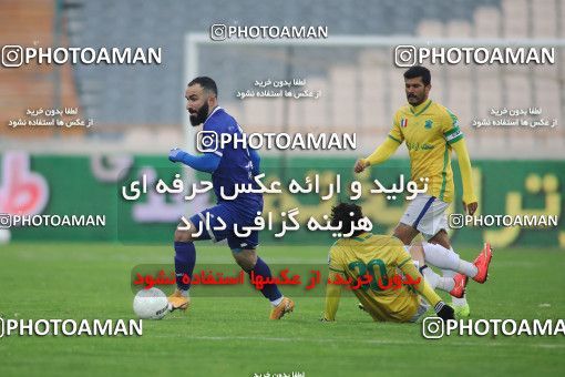 1557186, Tehran, , لیگ برتر فوتبال ایران، Persian Gulf Cup، Week 5، First Leg، Esteghlal 1 v 1 Sanat Naft Abadan on 2020/12/07 at Azadi Stadium