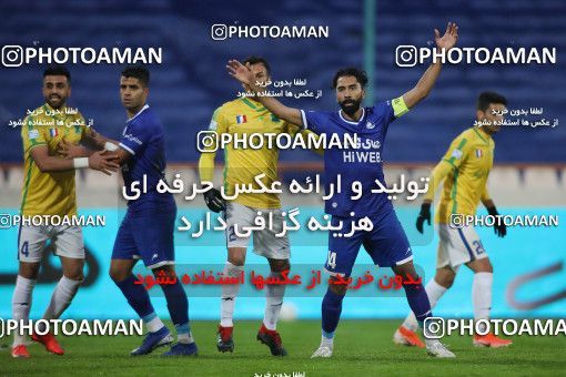 1557269, Tehran, , لیگ برتر فوتبال ایران، Persian Gulf Cup، Week 5، First Leg، Esteghlal 1 v 1 Sanat Naft Abadan on 2020/12/07 at Azadi Stadium