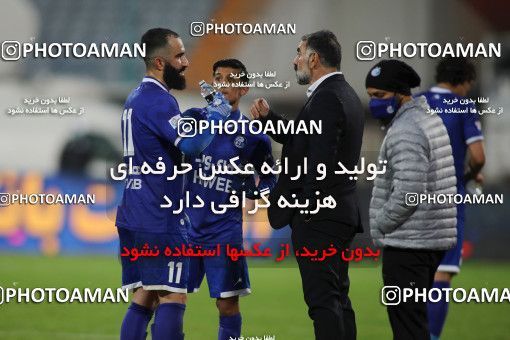 1557192, Tehran, , لیگ برتر فوتبال ایران، Persian Gulf Cup، Week 5، First Leg، Esteghlal 1 v 1 Sanat Naft Abadan on 2020/12/07 at Azadi Stadium