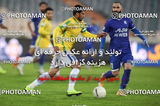 1557275, Tehran, , لیگ برتر فوتبال ایران، Persian Gulf Cup، Week 5، First Leg، Esteghlal 1 v 1 Sanat Naft Abadan on 2020/12/07 at Azadi Stadium