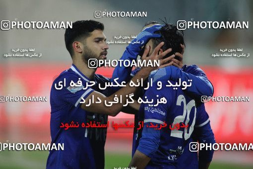 1557225, Tehran, , لیگ برتر فوتبال ایران، Persian Gulf Cup، Week 5، First Leg، Esteghlal 1 v 1 Sanat Naft Abadan on 2020/12/07 at Azadi Stadium