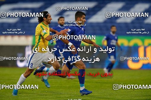 1707692, Tehran, , لیگ برتر فوتبال ایران، Persian Gulf Cup، Week 5، First Leg، Esteghlal 1 v 1 Sanat Naft Abadan on 2020/12/07 at Azadi Stadium