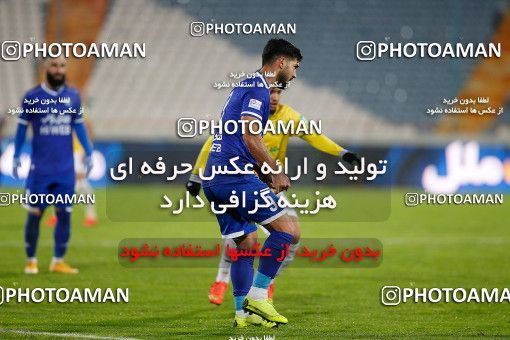 1707683, Tehran, , لیگ برتر فوتبال ایران، Persian Gulf Cup، Week 5، First Leg، Esteghlal 1 v 1 Sanat Naft Abadan on 2020/12/07 at Azadi Stadium