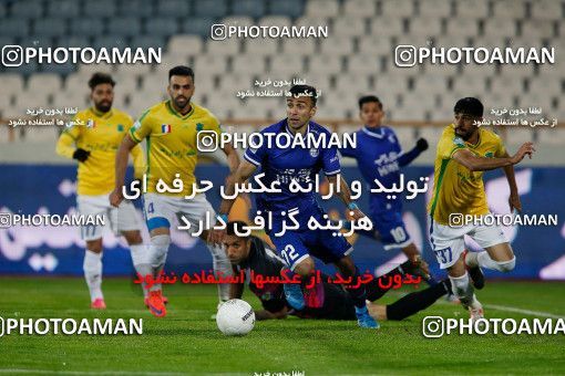 1707750, Tehran, , لیگ برتر فوتبال ایران، Persian Gulf Cup، Week 5، First Leg، Esteghlal 1 v 1 Sanat Naft Abadan on 2020/12/07 at Azadi Stadium