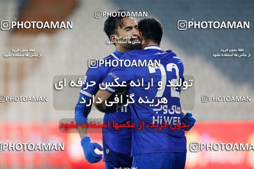 1707712, Tehran, , لیگ برتر فوتبال ایران، Persian Gulf Cup، Week 5، First Leg، Esteghlal 1 v 1 Sanat Naft Abadan on 2020/12/07 at Azadi Stadium