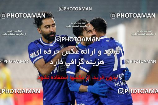 1707691, Tehran, , لیگ برتر فوتبال ایران، Persian Gulf Cup، Week 5، First Leg، Esteghlal 1 v 1 Sanat Naft Abadan on 2020/12/07 at Azadi Stadium