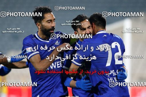 1707710, Tehran, , لیگ برتر فوتبال ایران، Persian Gulf Cup، Week 5، First Leg، Esteghlal 1 v 1 Sanat Naft Abadan on 2020/12/07 at Azadi Stadium