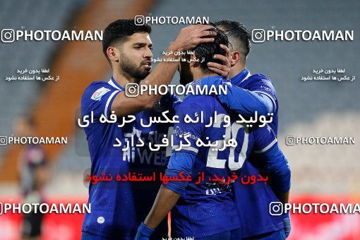 1707673, Tehran, , لیگ برتر فوتبال ایران، Persian Gulf Cup، Week 5، First Leg، Esteghlal 1 v 1 Sanat Naft Abadan on 2020/12/07 at Azadi Stadium