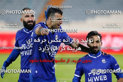 1707753, Tehran, , لیگ برتر فوتبال ایران، Persian Gulf Cup، Week 5، First Leg، Esteghlal 1 v 1 Sanat Naft Abadan on 2020/12/07 at Azadi Stadium