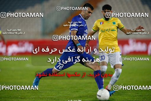 1707730, Tehran, , لیگ برتر فوتبال ایران، Persian Gulf Cup، Week 5، First Leg، Esteghlal 1 v 1 Sanat Naft Abadan on 2020/12/07 at Azadi Stadium