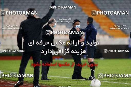 1707751, Tehran, , لیگ برتر فوتبال ایران، Persian Gulf Cup، Week 5، First Leg، Esteghlal 1 v 1 Sanat Naft Abadan on 2020/12/07 at Azadi Stadium