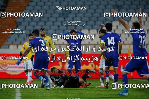 1707708, Tehran, , لیگ برتر فوتبال ایران، Persian Gulf Cup، Week 5، First Leg، Esteghlal 1 v 1 Sanat Naft Abadan on 2020/12/07 at Azadi Stadium