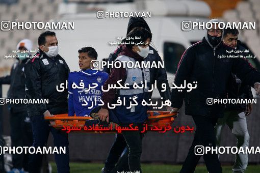 1707770, Tehran, , لیگ برتر فوتبال ایران، Persian Gulf Cup، Week 5، First Leg، Esteghlal 1 v 1 Sanat Naft Abadan on 2020/12/07 at Azadi Stadium