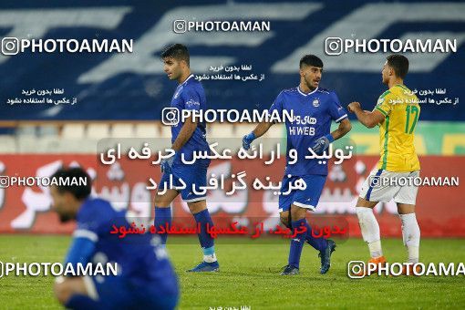 1707755, Tehran, , لیگ برتر فوتبال ایران، Persian Gulf Cup، Week 5، First Leg، Esteghlal 1 v 1 Sanat Naft Abadan on 2020/12/07 at Azadi Stadium