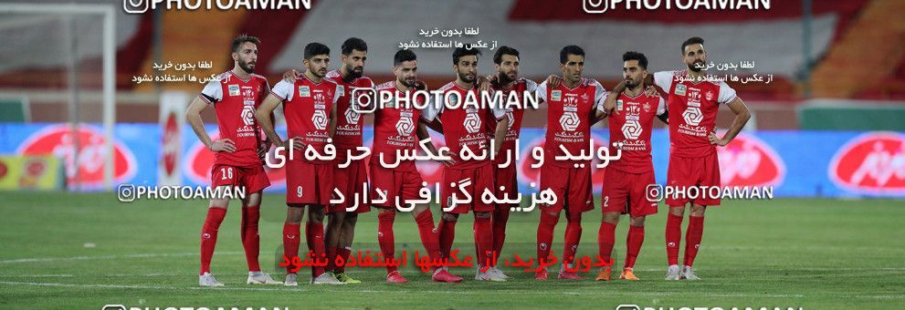 1542872, Tehran, Iran, Semi-Finals جام حذفی فوتبال ایران, Khorramshahr Cup, Persepolis (3) 2 v 2 (6) Esteghlal on 2020/08/26 at Azadi Stadium