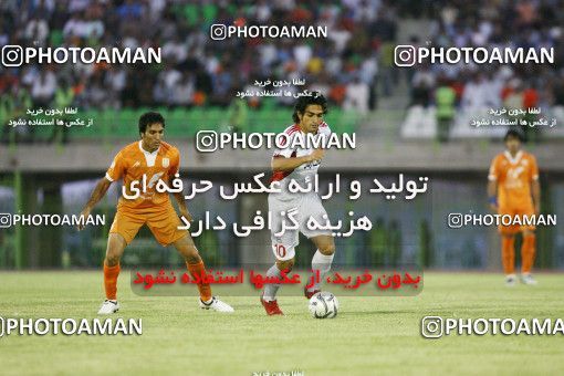 1543336, لیگ برتر فوتبال ایران، Persian Gulf Cup، Week 1، First Leg، 2009/08/06، Kerman، Shahid Bahonar Stadium، Mes Kerman 3 - 3 Persepolis