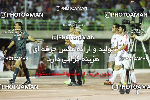 1543350, لیگ برتر فوتبال ایران، Persian Gulf Cup، Week 1، First Leg، 2009/08/06، Kerman، Shahid Bahonar Stadium، Mes Kerman 3 - 3 Persepolis