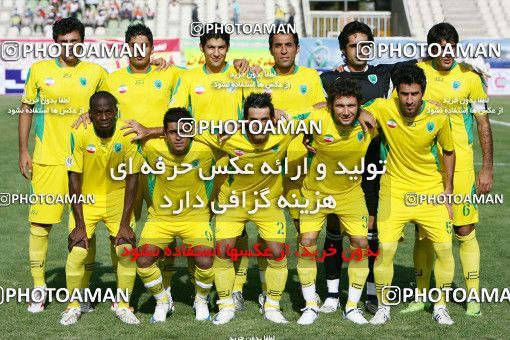 1543074, لیگ برتر فوتبال ایران، Persian Gulf Cup، Week 1، First Leg، 2009/08/06، Tehran، Ekbatan Stadium، Rah Ahan 2 - ۱ Foulad Khouzestan