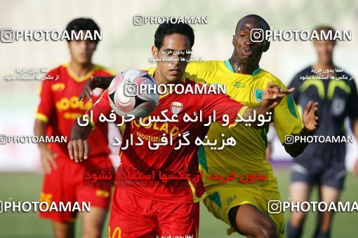 1543118, Tehran, Iran, لیگ برتر فوتبال ایران، Persian Gulf Cup، Week 1، First Leg، Rah Ahan 2 v 1 Foulad Khouzestan on 2009/08/06 at Ekbatan Stadium