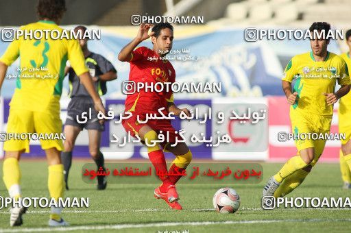 1543139, لیگ برتر فوتبال ایران، Persian Gulf Cup، Week 1، First Leg، 2009/08/06، Tehran، Ekbatan Stadium، Rah Ahan 2 - ۱ Foulad Khouzestan