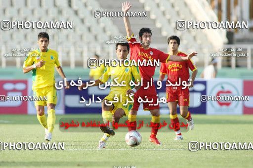 1543133, Tehran, Iran, لیگ برتر فوتبال ایران، Persian Gulf Cup، Week 1، First Leg، Rah Ahan 2 v 1 Foulad Khouzestan on 2009/08/06 at Ekbatan Stadium