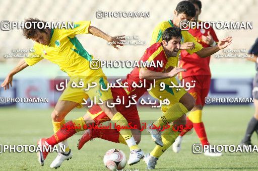 1543135, Tehran, Iran, لیگ برتر فوتبال ایران، Persian Gulf Cup، Week 1، First Leg، Rah Ahan 2 v 1 Foulad Khouzestan on 2009/08/06 at Ekbatan Stadium