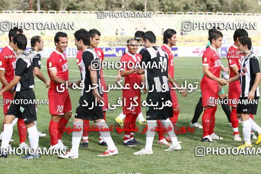 1543534, Tehran, Iran, لیگ برتر فوتبال ایران، Persian Gulf Cup، Week 2، First Leg، Steel Azin 4 v 3 Saba Qom on 2009/08/14 at Shahid Dastgerdi Stadium