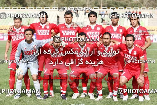 1543543, Tehran, Iran, لیگ برتر فوتبال ایران، Persian Gulf Cup، Week 2، First Leg، Steel Azin 4 v 3 Saba Qom on 2009/08/14 at Shahid Dastgerdi Stadium