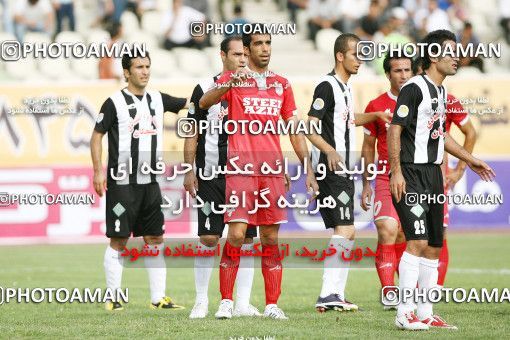 1543563, Tehran, Iran, لیگ برتر فوتبال ایران، Persian Gulf Cup، Week 2، First Leg، Steel Azin 4 v 3 Saba Qom on 2009/08/14 at Shahid Dastgerdi Stadium