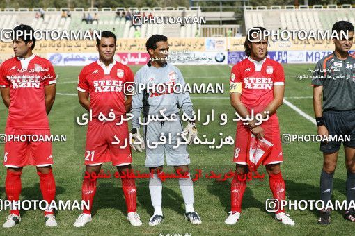 1543610, لیگ برتر فوتبال ایران، Persian Gulf Cup، Week 2، First Leg، 2009/08/14، Tehran، Shahid Dastgerdi Stadium، Steel Azin 4 - 3 Saba Qom