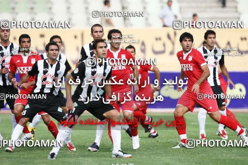 1543637, لیگ برتر فوتبال ایران، Persian Gulf Cup، Week 2، First Leg، 2009/08/14، Tehran، Shahid Dastgerdi Stadium، Steel Azin 4 - 3 Saba Qom