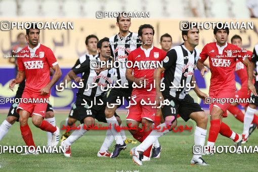 1543655, لیگ برتر فوتبال ایران، Persian Gulf Cup، Week 2، First Leg، 2009/08/14، Tehran، Shahid Dastgerdi Stadium، Steel Azin 4 - 3 Saba Qom