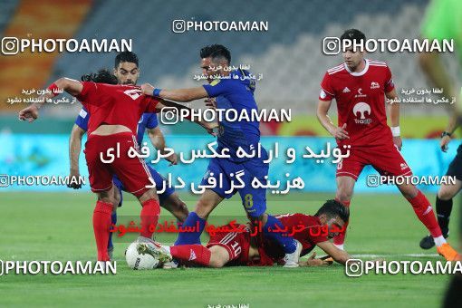 1723132, Tehran, , Iran Football Pro League، Persian Gulf Cup، Week 24، Second Leg، Esteghlal 0 v 0 Tractor Sazi on 2020/07/11 at Azadi Stadium