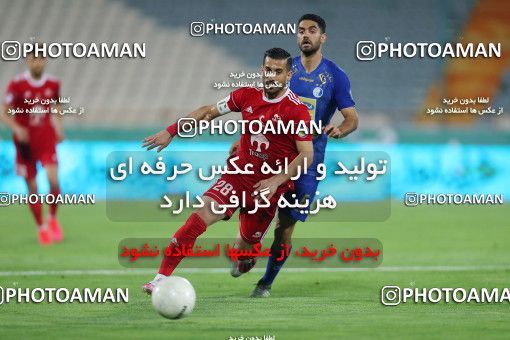 1723121, Tehran, , Iran Football Pro League، Persian Gulf Cup، Week 24، Second Leg، Esteghlal 0 v 0 Tractor Sazi on 2020/07/11 at Azadi Stadium