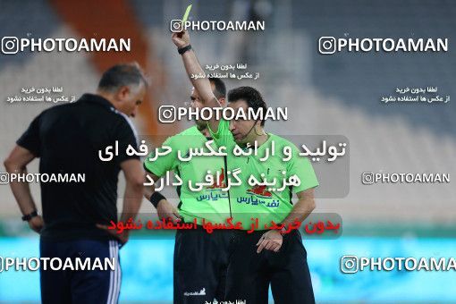 1723112, Tehran, , Iran Football Pro League، Persian Gulf Cup، Week 24، Second Leg، Esteghlal 0 v 0 Tractor Sazi on 2020/07/11 at Azadi Stadium