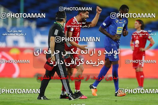 1723137, Tehran, , Iran Football Pro League، Persian Gulf Cup، Week 24، Second Leg، Esteghlal 0 v 0 Tractor Sazi on 2020/07/11 at Azadi Stadium